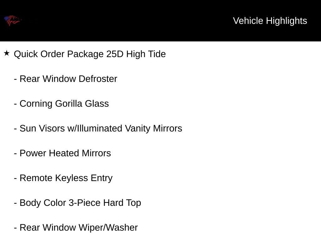 2023 Jeep Wrangler 4-Door High Tide 4x4