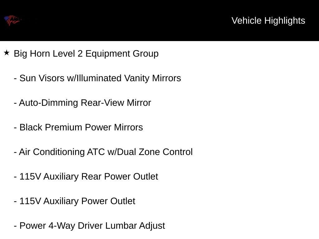 2020 RAM 1500 Big Horn Crew Cab 4x4 5'7" Box
