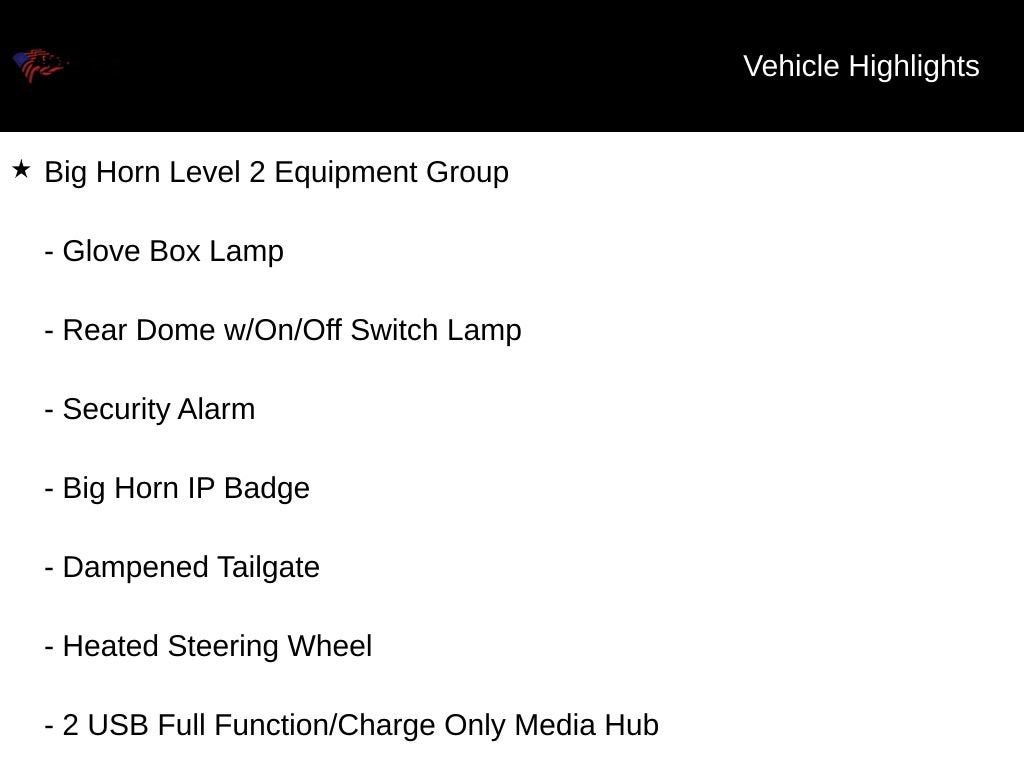 2020 RAM 1500 Big Horn Crew Cab 4x4 5'7" Box