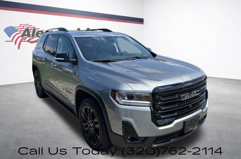 Used 2023 GMC Acadia SLT with VIN 1GKKNULS5PZ235101 for sale in Alexandria, Minnesota