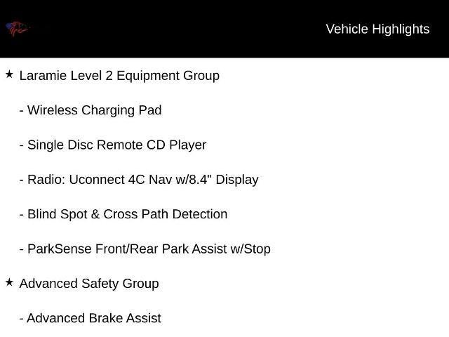 2019 RAM 1500 Laramie 4x4 Quad Cab 6'4" Box