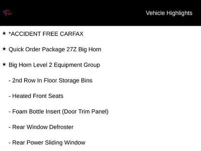 2020 RAM 1500 Big Horn 4x4 Crew Cab 5'7" Box