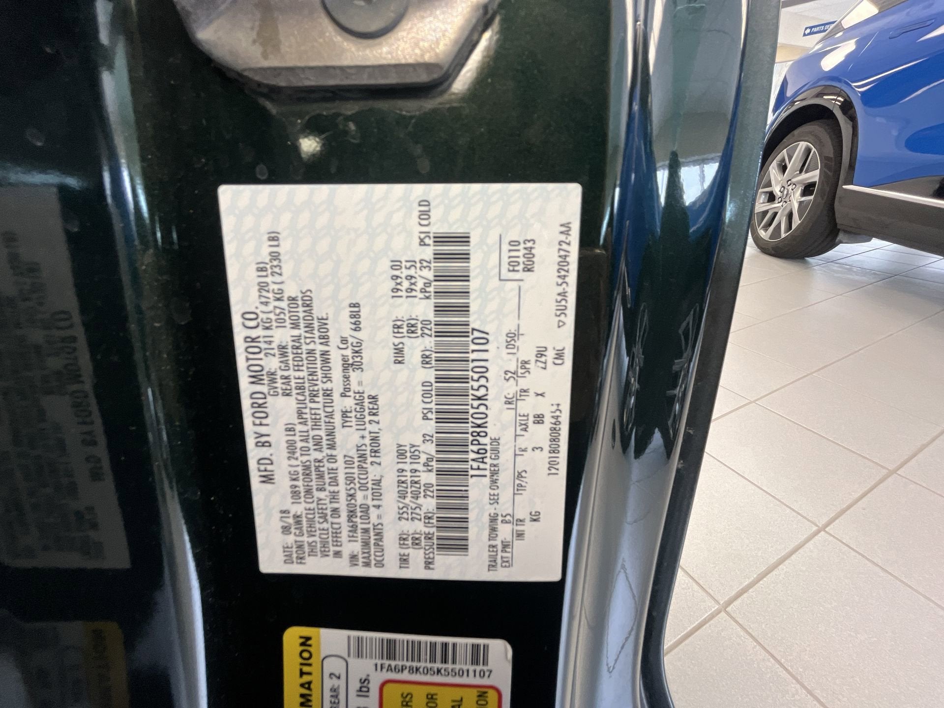 2019 Ford Mustang Bullitt Fastback