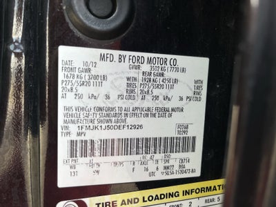 2013 Ford Expedition EL 4WD 4dr King Ranch