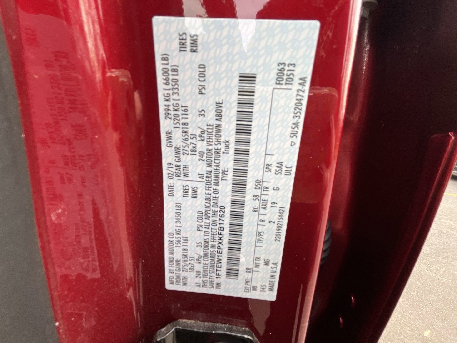 2019 Ford F-150 XLT 4WD SuperCrew 5.5' Box