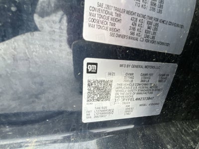 2021 Chevrolet Silverado 1500 Crew Cab Short Box 4-Wheel Drive LT Trail Boss