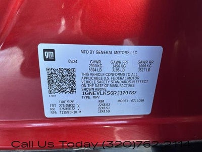 2024 Chevrolet Traverse RS w/2RS