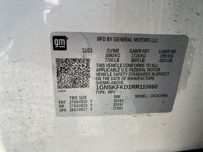 2024 Chevrolet Suburban 4WD Premier