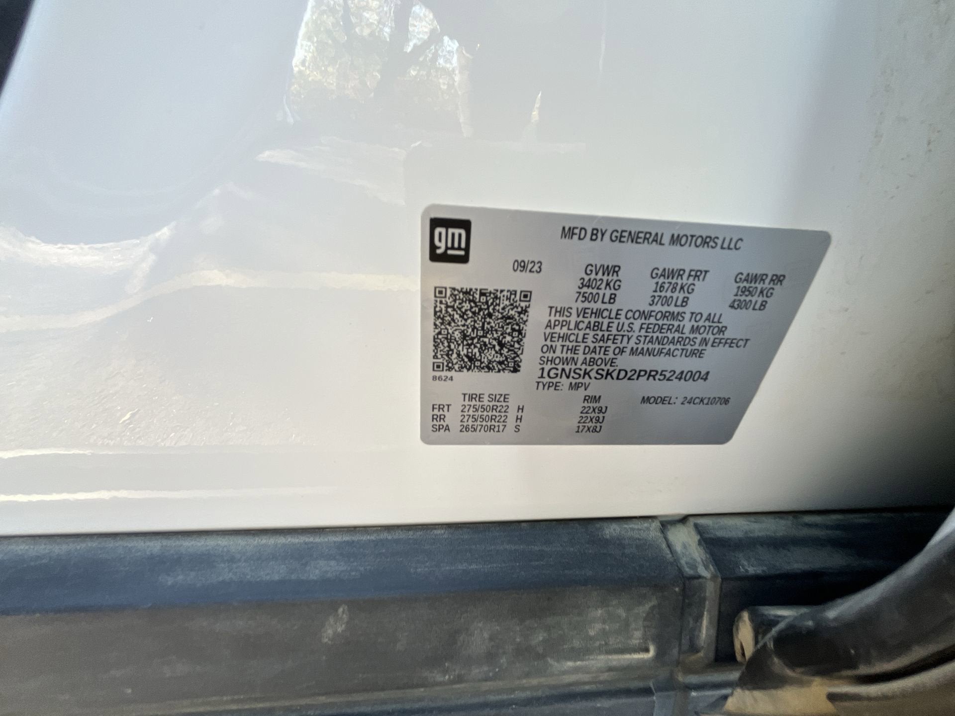 2023 Chevrolet Tahoe 4WD Premier