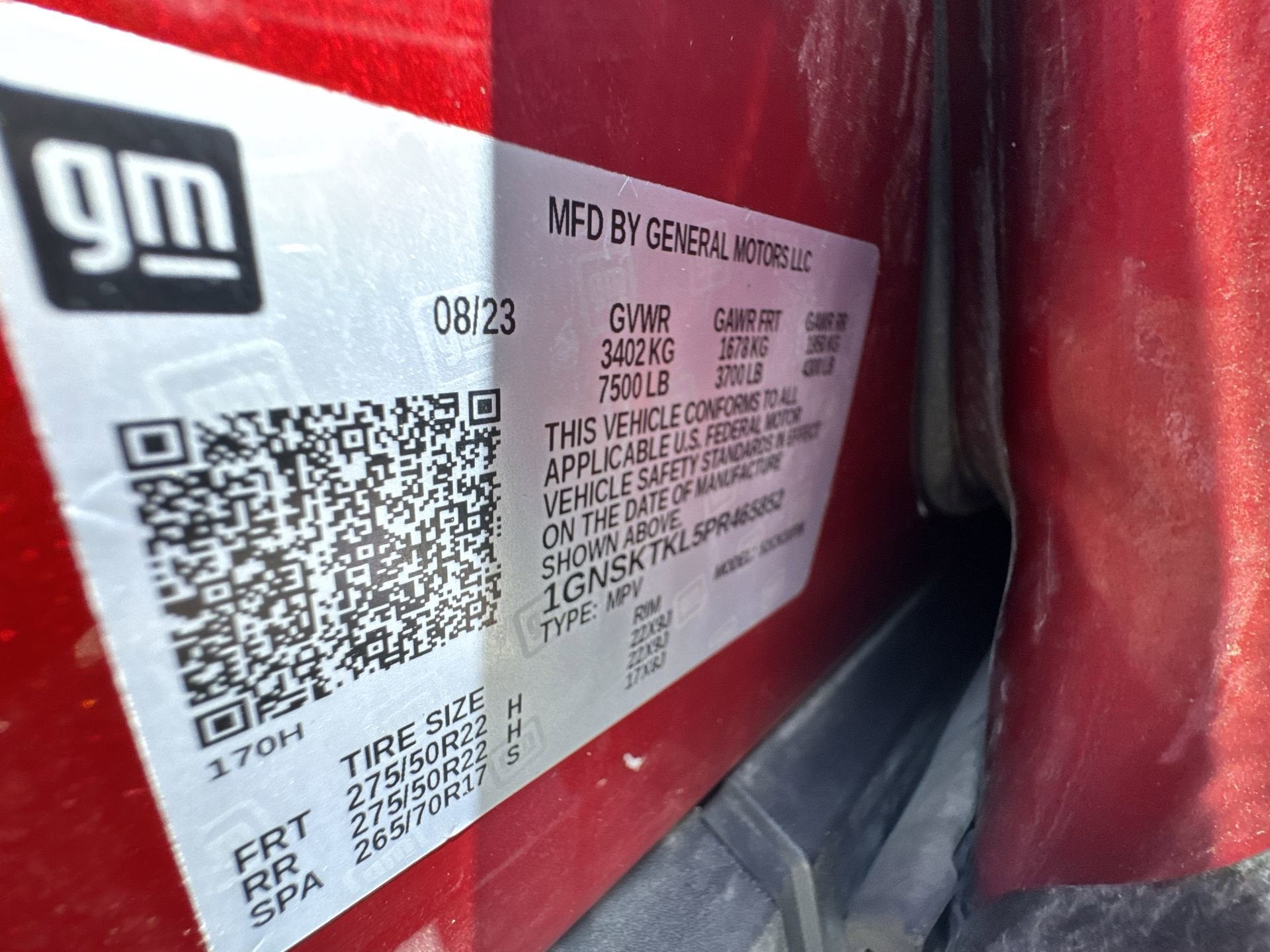 2023 Chevrolet Tahoe 4WD High Country