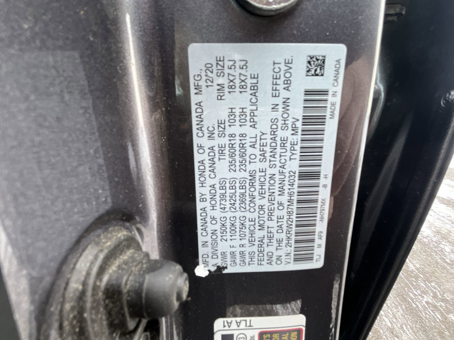 2021 Honda CR-V EX-L AWD