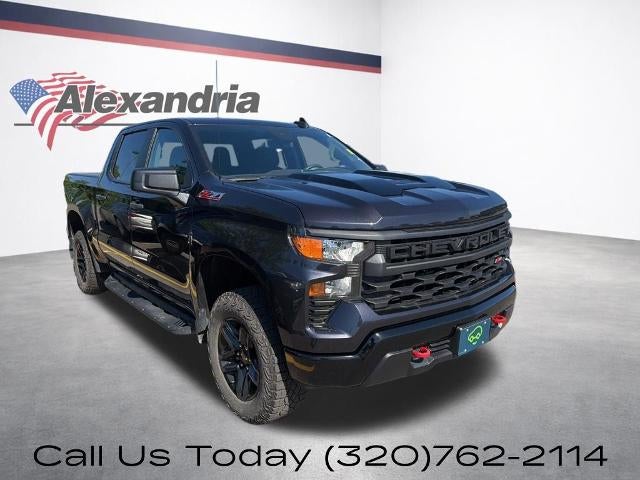 2024 Chevrolet Silverado 1500 Crew Cab Short Box 4-Wheel Drive Custom Trail Boss