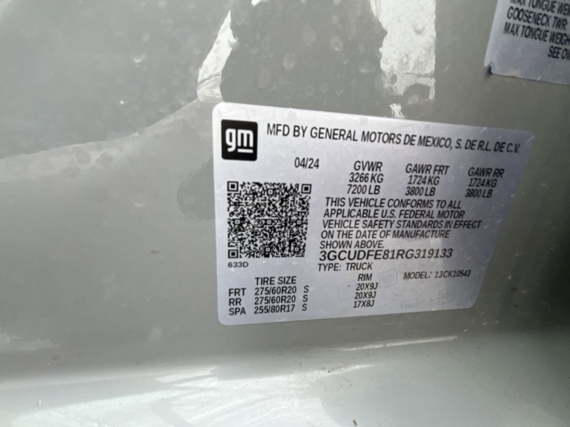 2024 Chevrolet Silverado 1500 Crew Cab Short Box 4-Wheel Drive LT Trail Boss