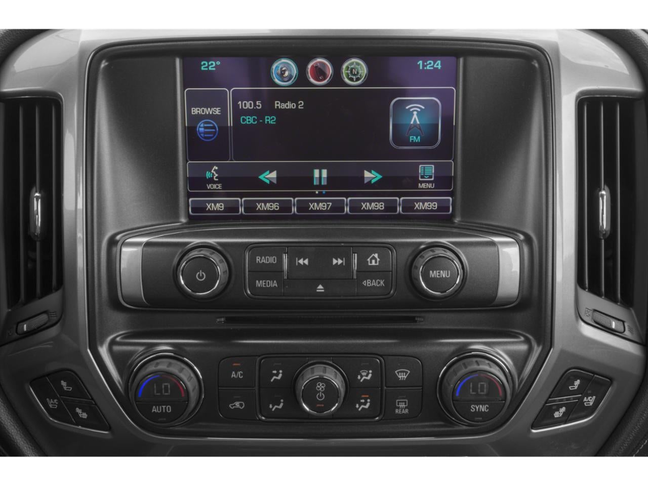 2015 Chevrolet Silverado 1500 Crew Cab Short Box 4-Wheel Drive LT