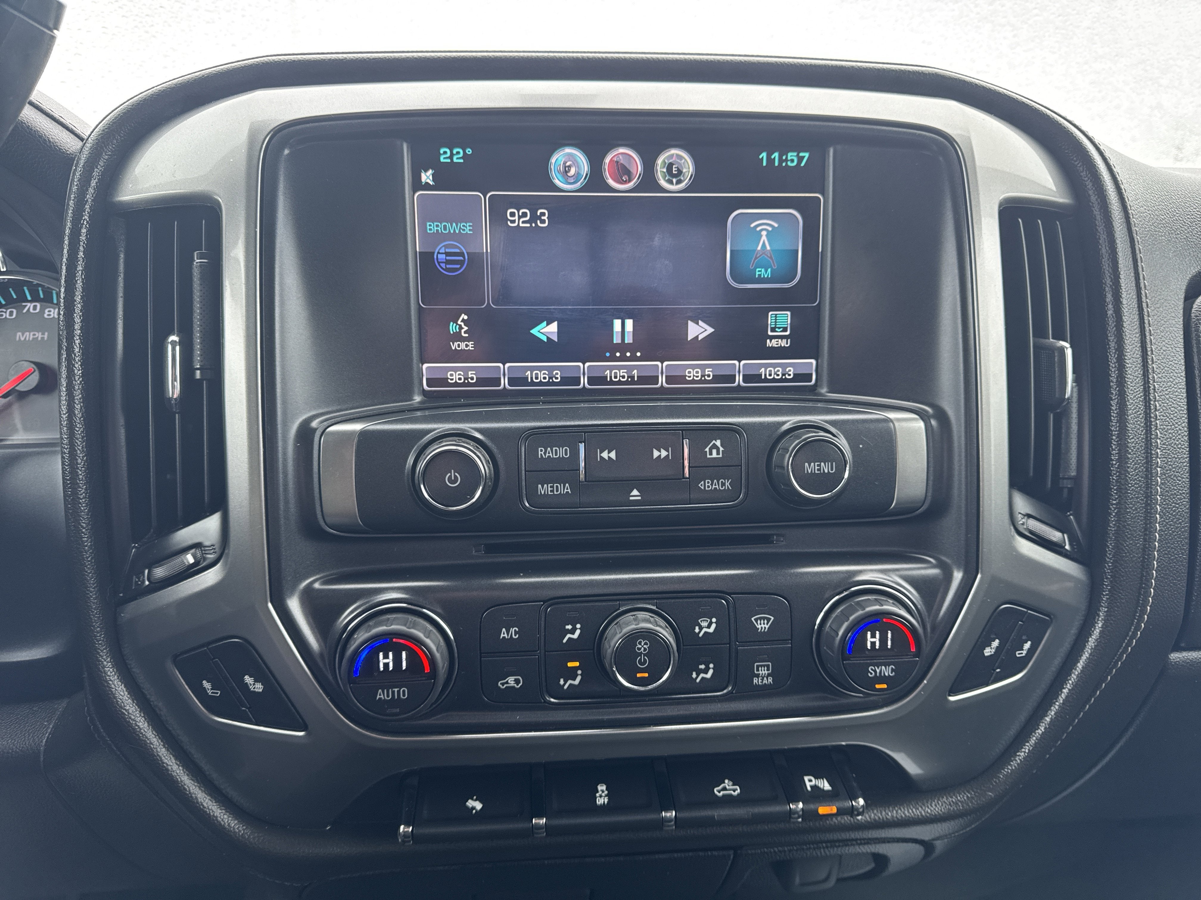 2015 Chevrolet Silverado 1500 Crew Cab Short Box 4-Wheel Drive LTZ