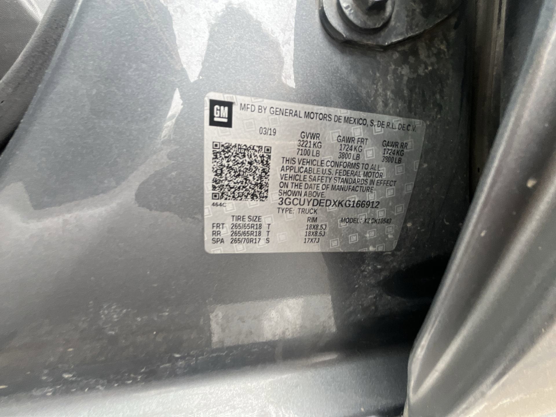 2019 Chevrolet Silverado 1500 Crew Cab Short Box 4-Wheel Drive LT