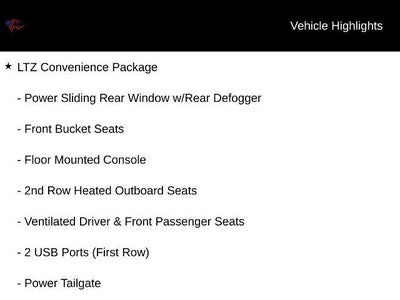 2019 Chevrolet Silverado 1500 Crew Cab Short Box 4-Wheel Drive LTZ