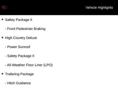 2021 Chevrolet Silverado 1500 Crew Cab Short Box 4-Wheel Drive High Country
