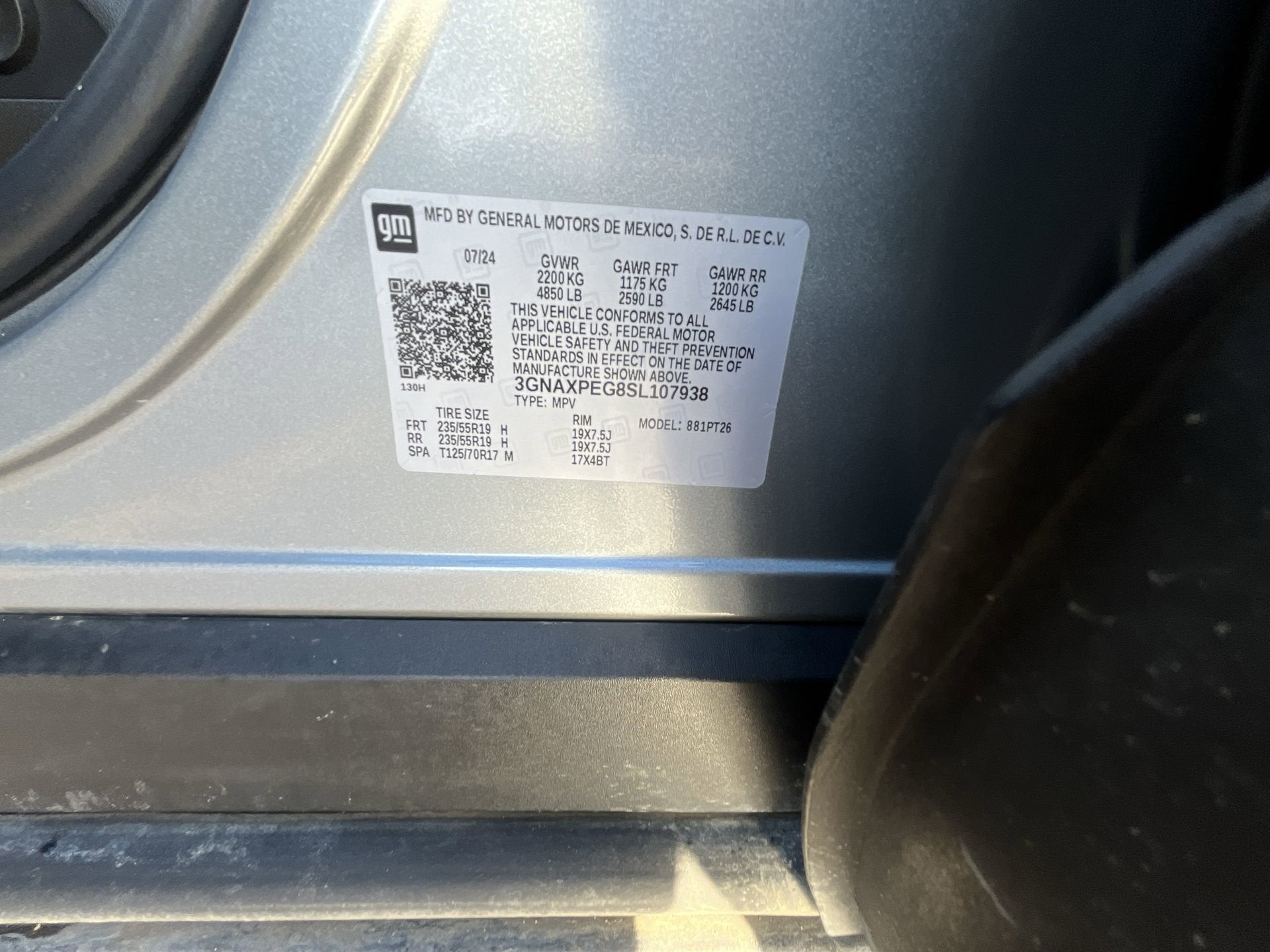 2025 Chevrolet Equinox AWD LT