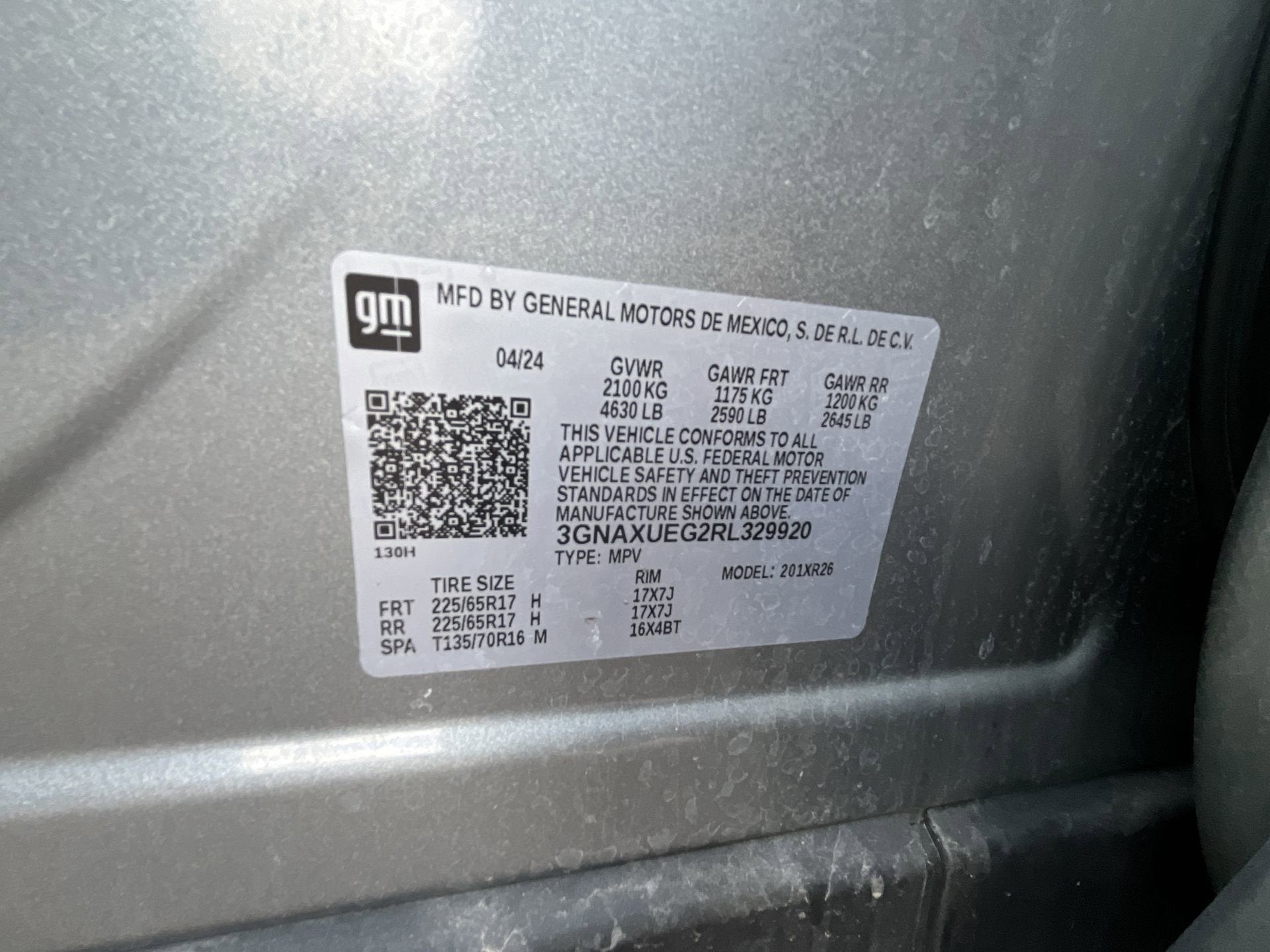 2024 Chevrolet Equinox AWD LT