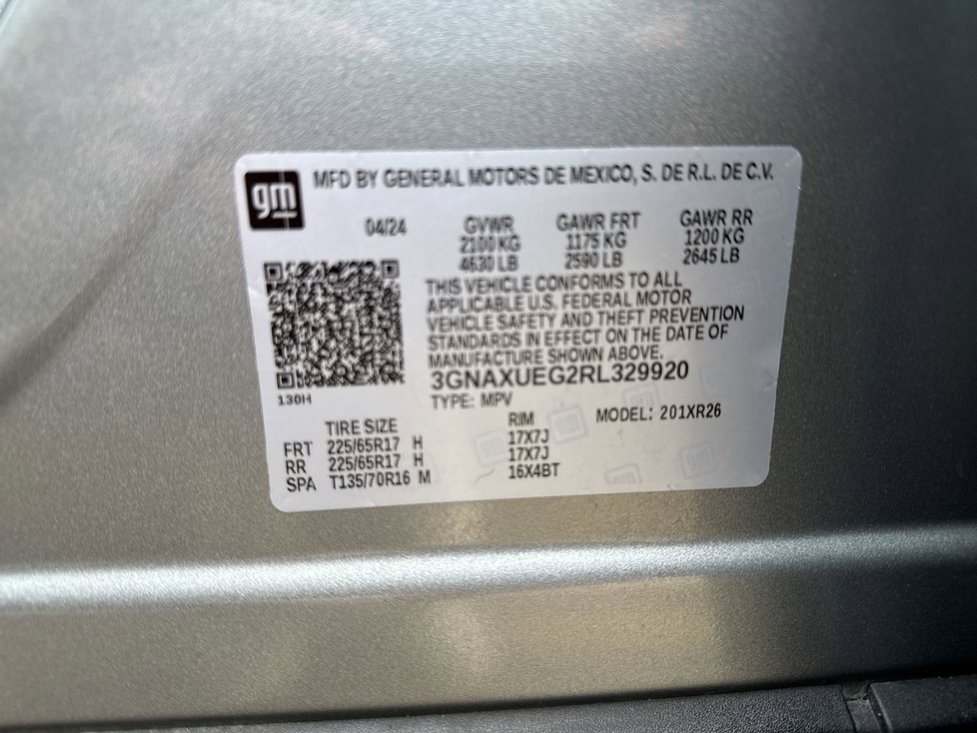 2024 Chevrolet Equinox AWD LT