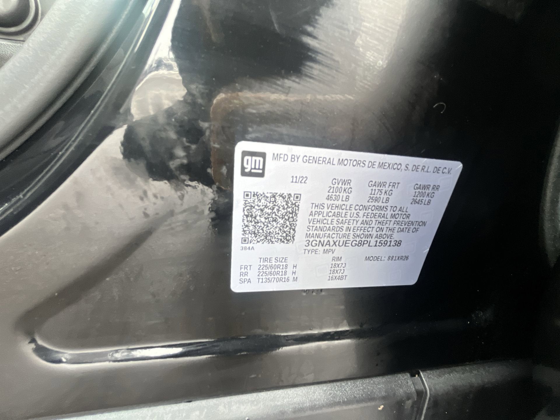 2023 Chevrolet Equinox AWD 4dr LT w/1LT