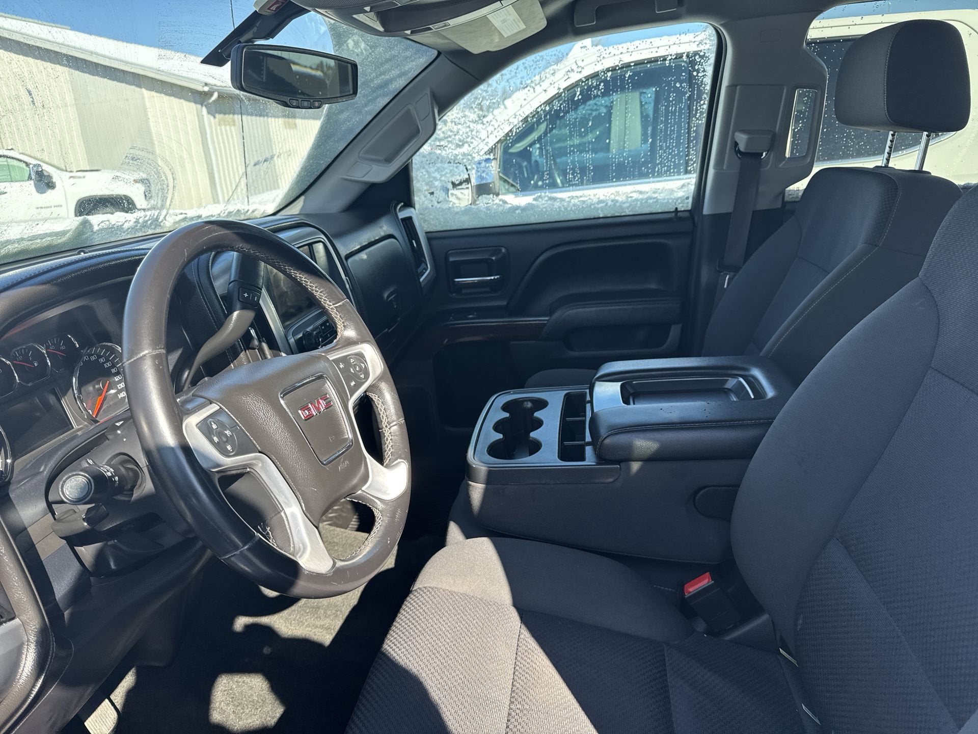 Used 2014 GMC Sierra 1500 SLE with VIN 3GTU2UEC2EG299838 for sale in Alexandria, Minnesota