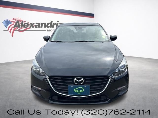 Used 2018 Mazda Mazda3 Sport with VIN 3MZBN1U76JM243105 for sale in Alexandria, MN