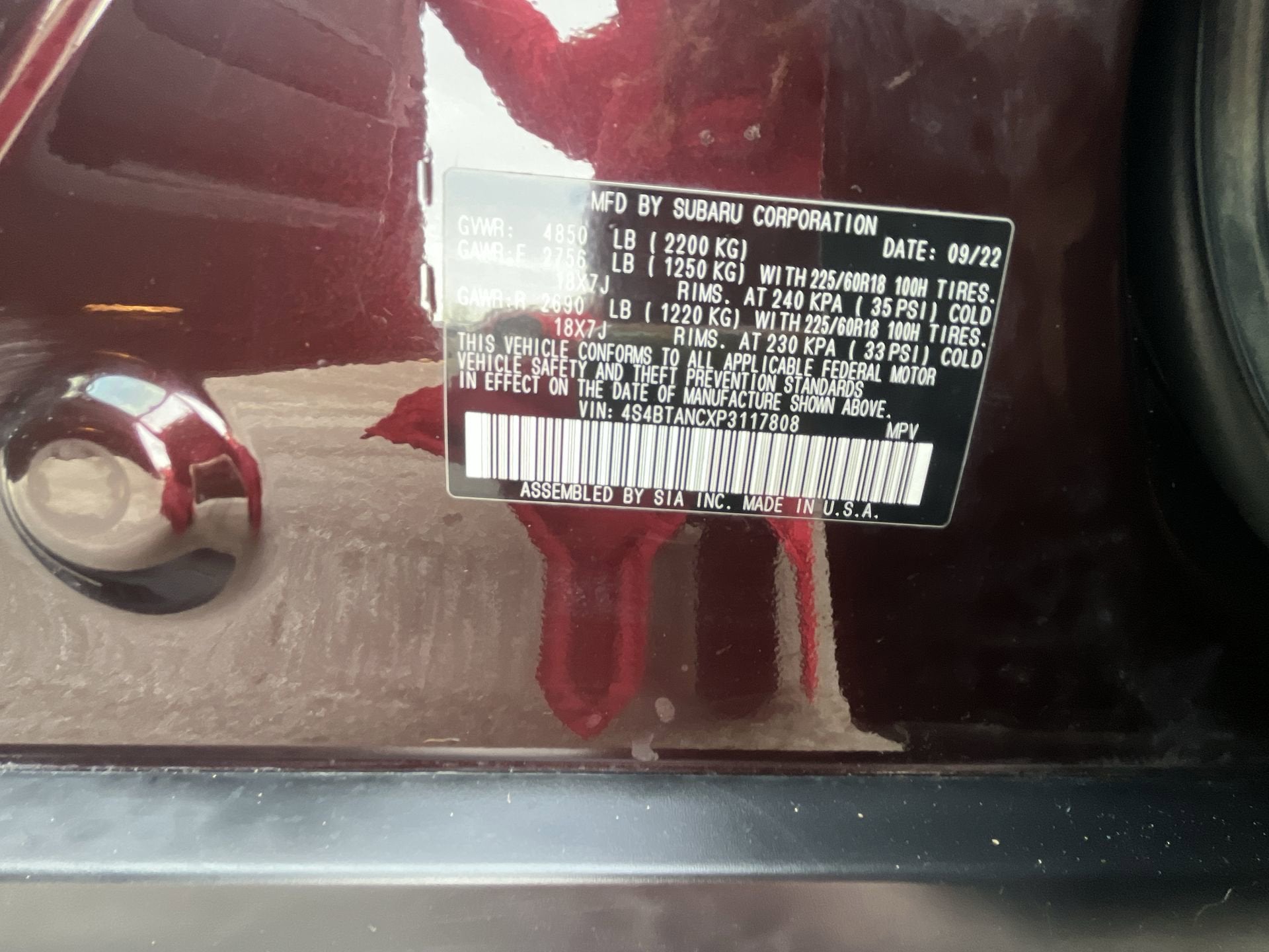 2023 Subaru Outback Limited CVT