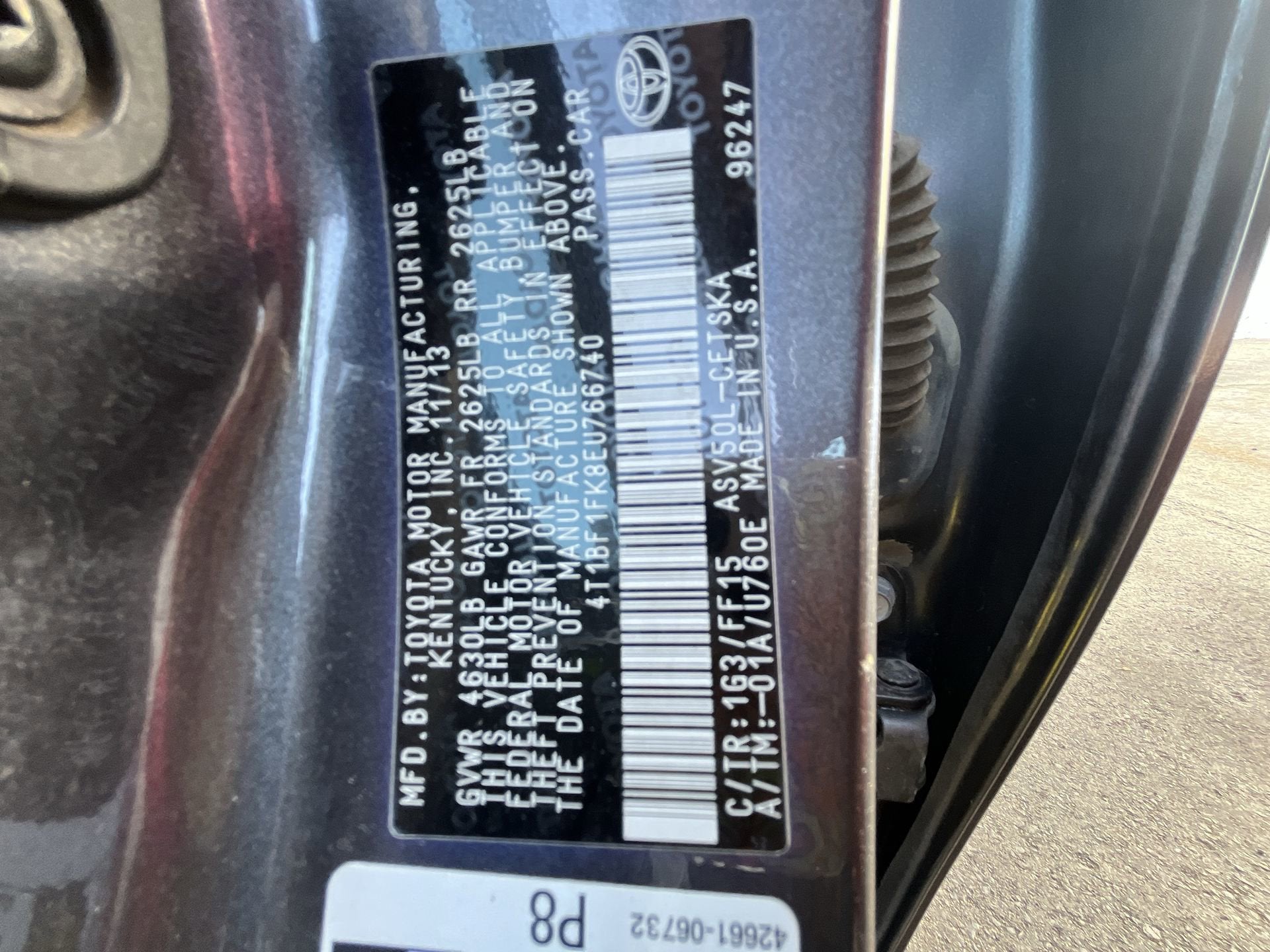 2014 Toyota Camry 4dr Sdn I4 Auto SE (Natl) *Ltd Avail*