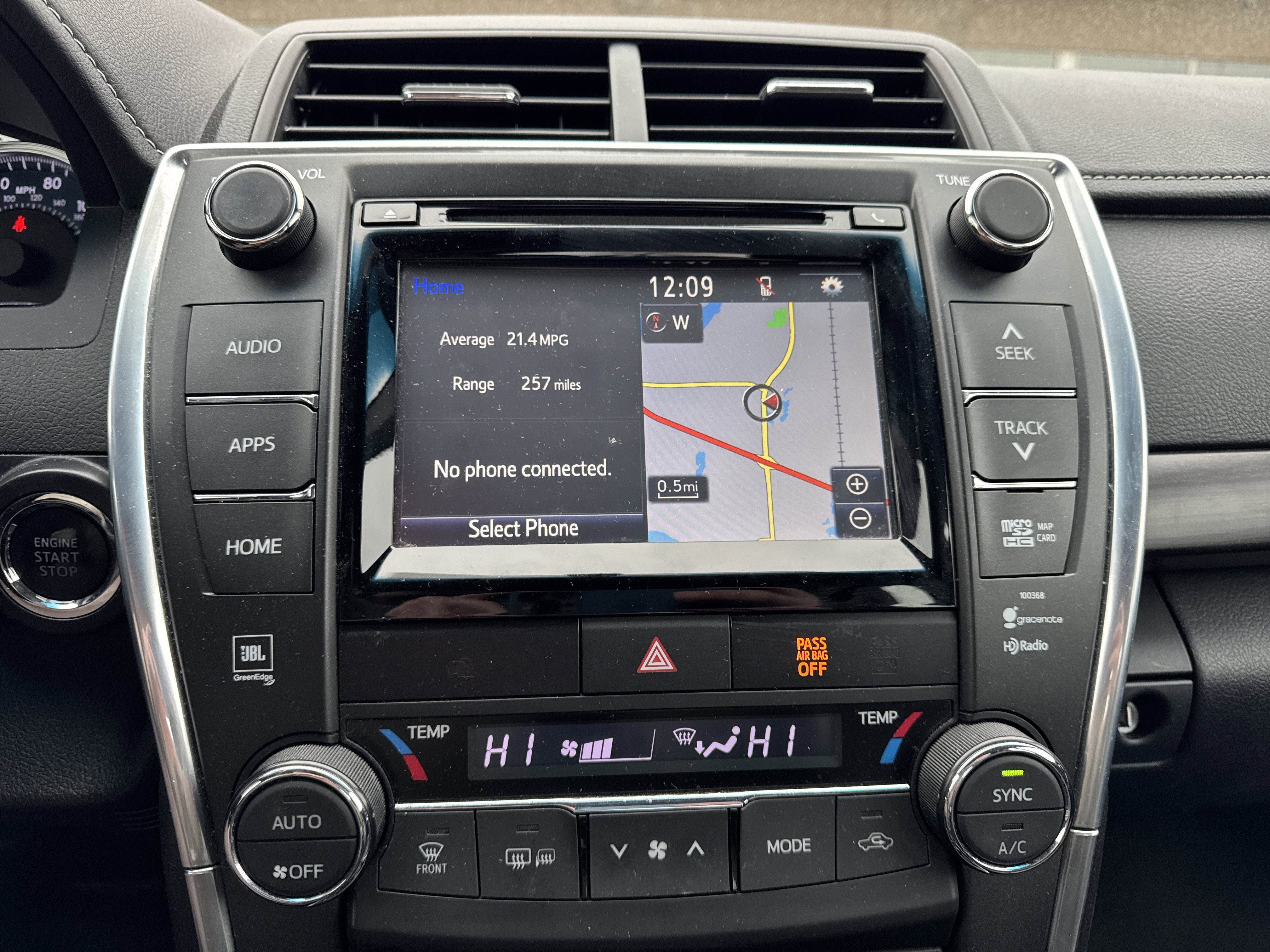 2015 Toyota Camry 4dr Sdn V6 Auto XLE (Natl)