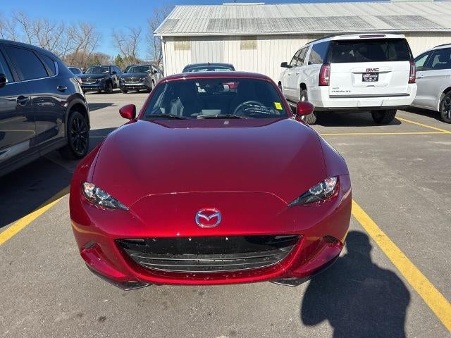 Used 2022 Mazda MX-5 Miata RF Grand Touring with VIN JM1NDAM7XN0502450 for sale in Alexandria, Minnesota