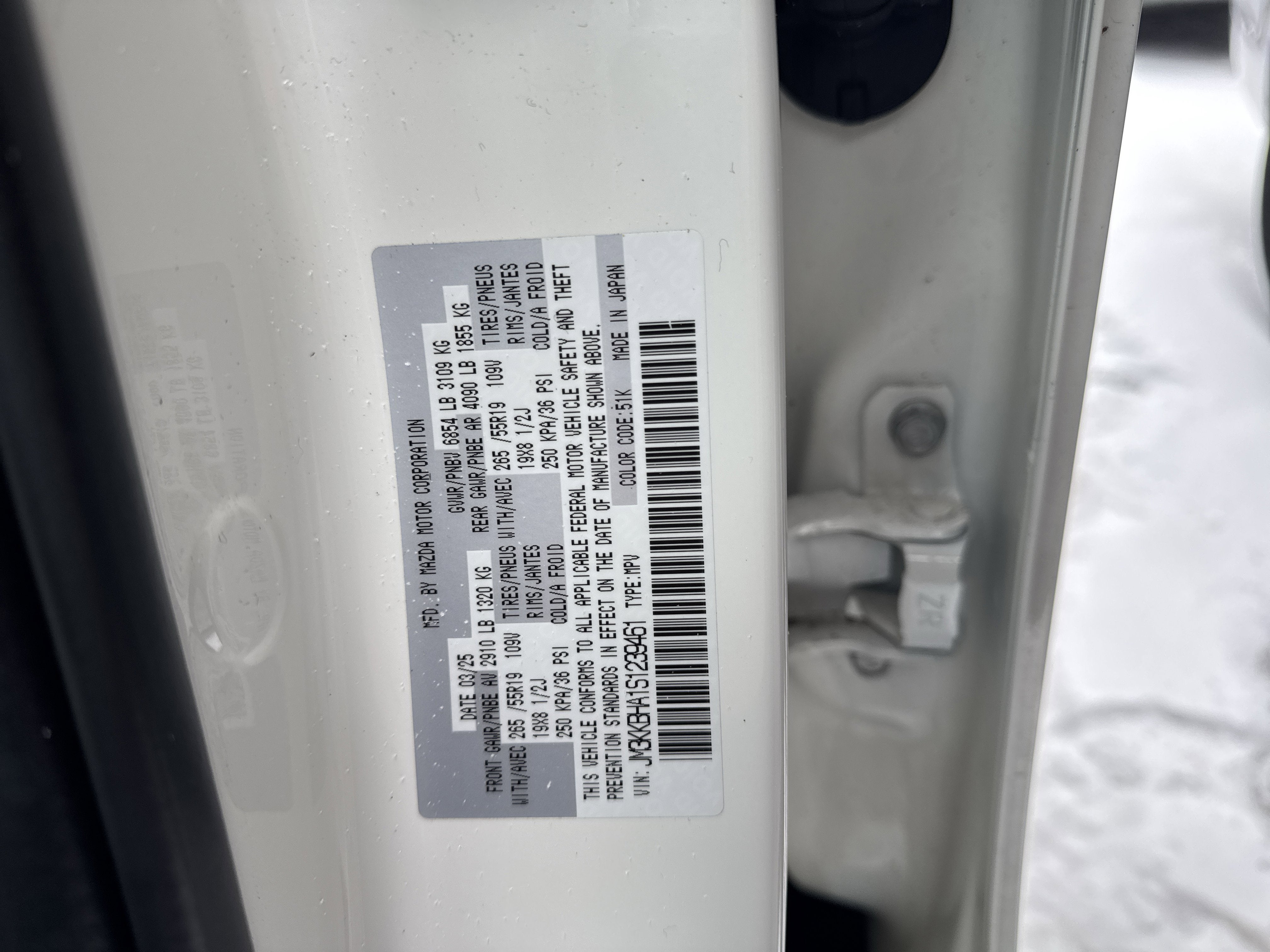 2025 Mazda Mazda CX-90 PHEV Preferred Package AWD