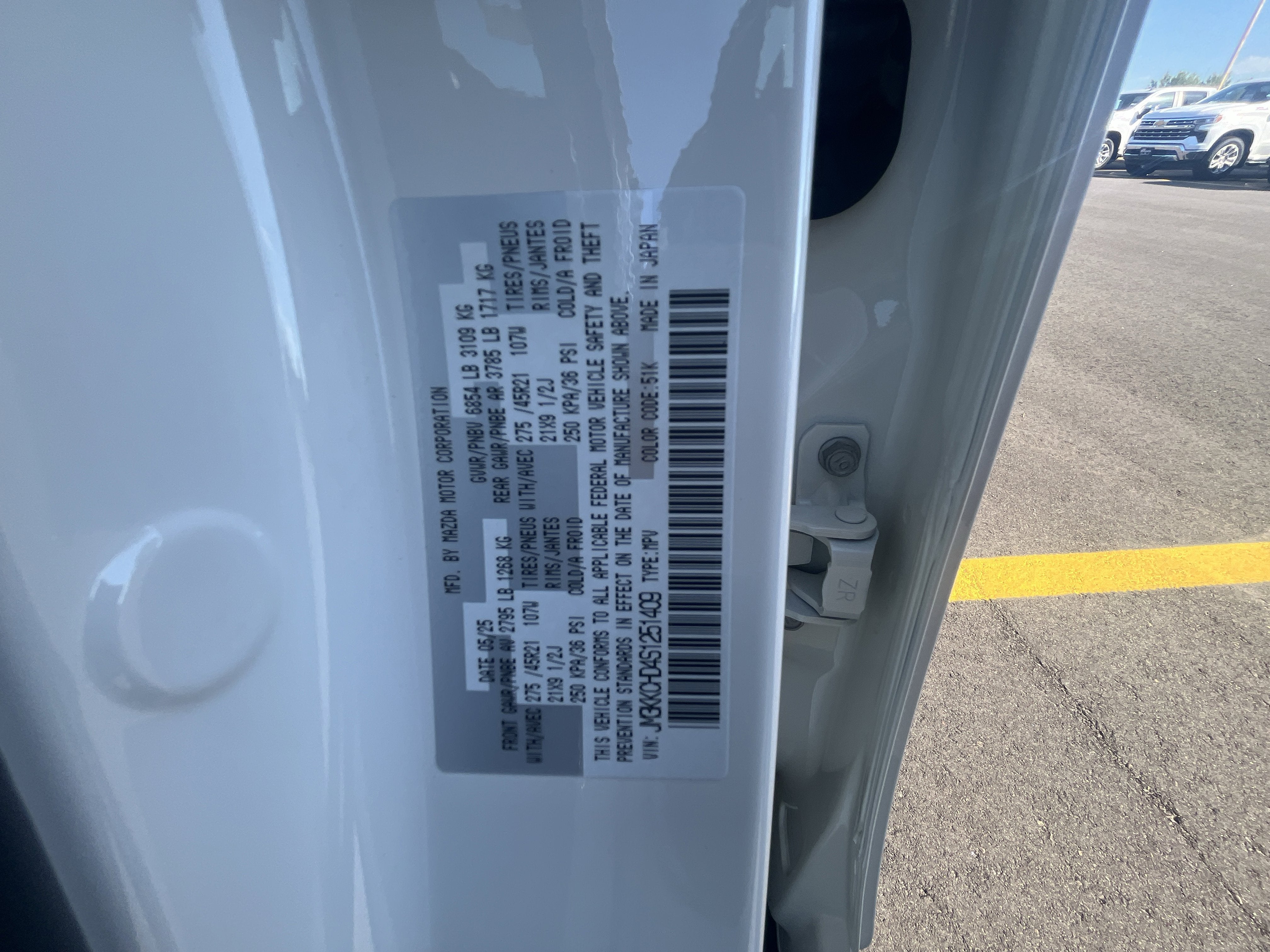 2025 Mazda Mazda CX-90 3.3 Turbo Premium Sport AWD