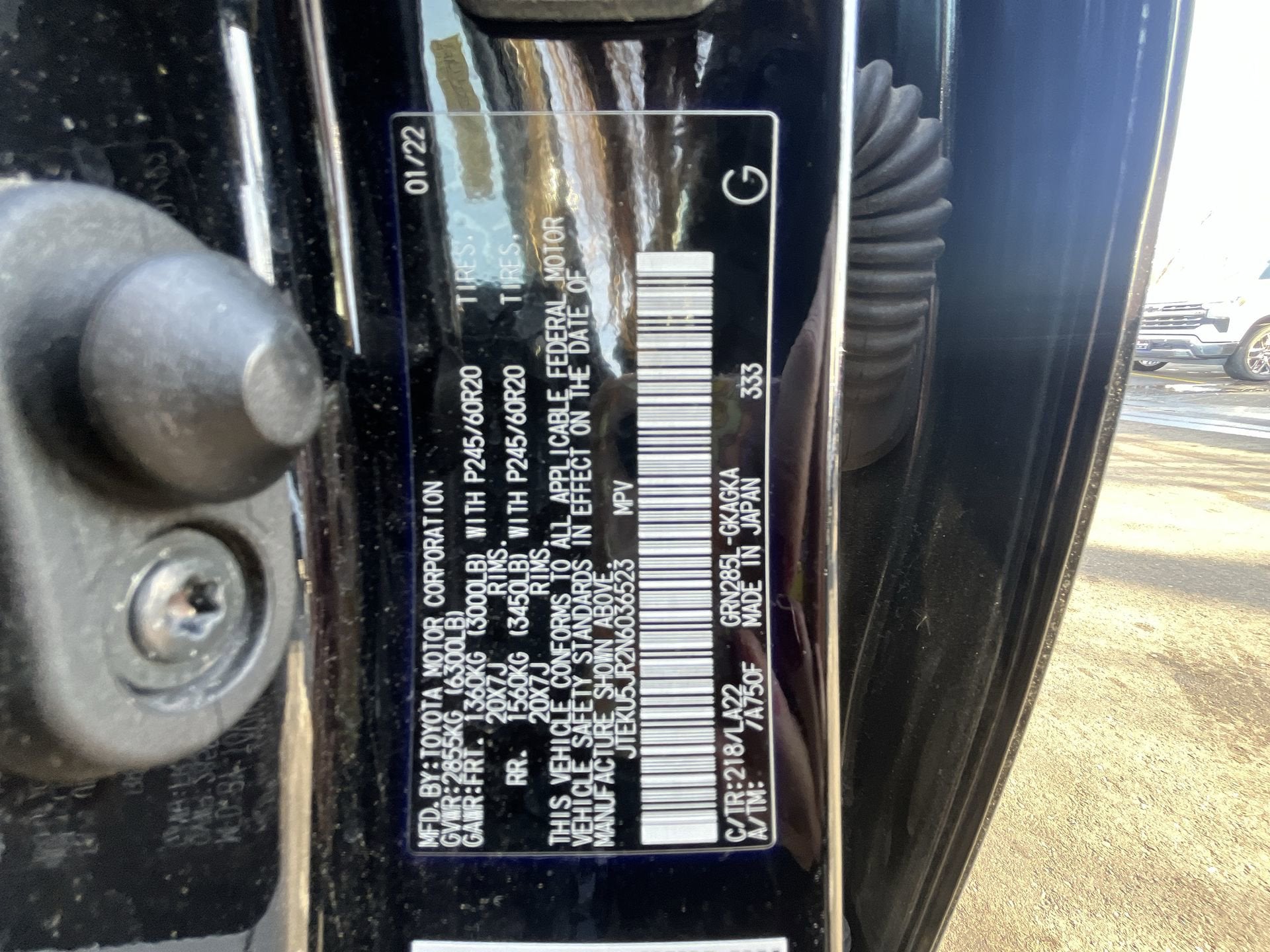 2022 Toyota 4Runner Limited 4WD (Natl)