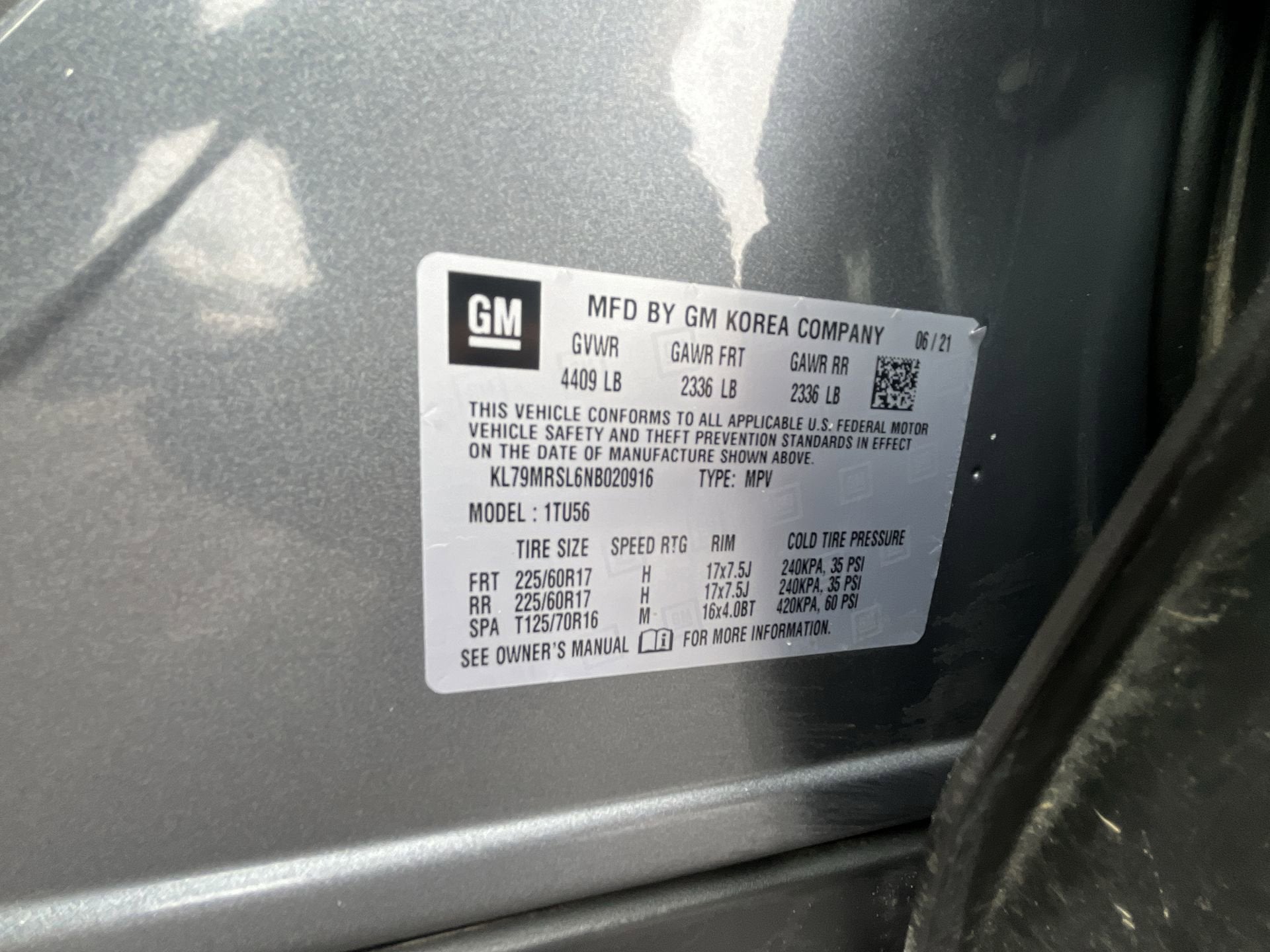 2022 Chevrolet Trailblazer AWD 4dr LT