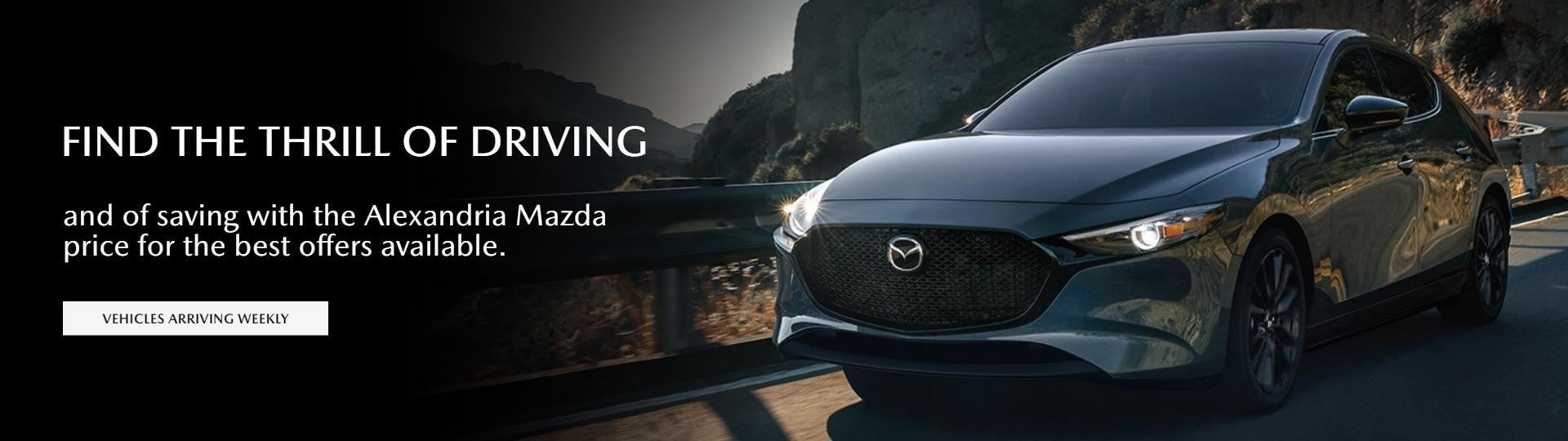 Find The Thrill of Driving Gray Maza Sedan