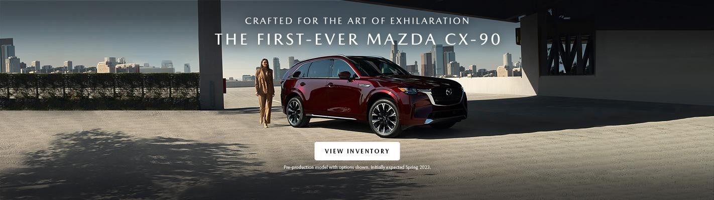 The First Ever Mazda CX-90 Red Hatchback