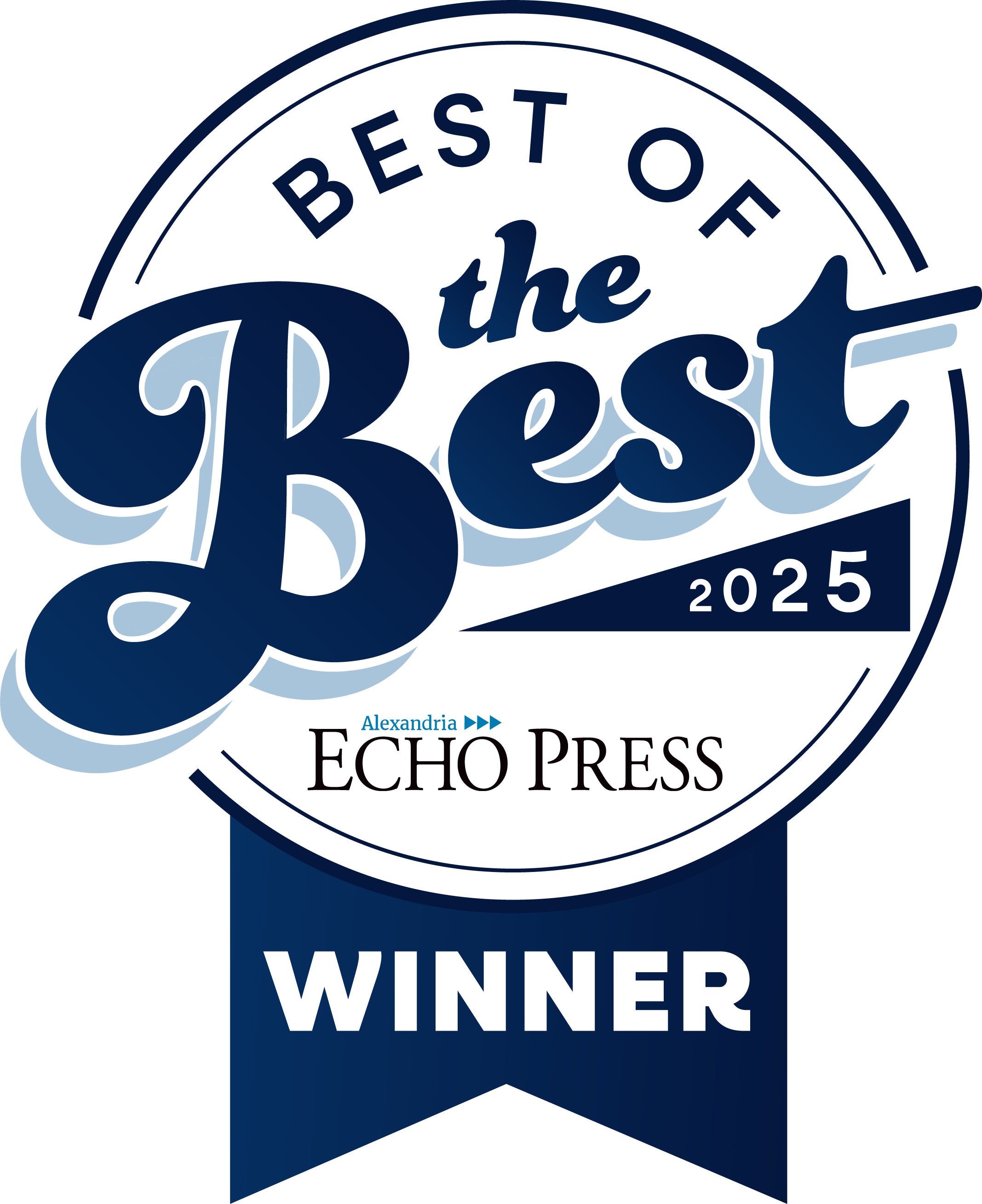 Alexandria Best of the Best badge winner 2025